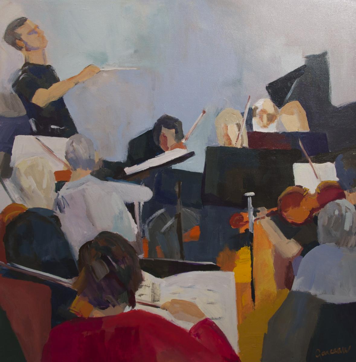 Orchestre Métropolitain - Yannick Nézet-Séguin 02 - 24" x 24"